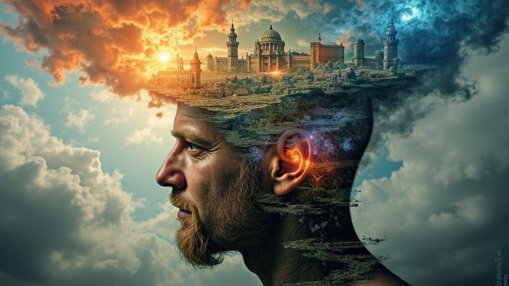 Mindscape: Surreal Codex Seraphinianus Landscape