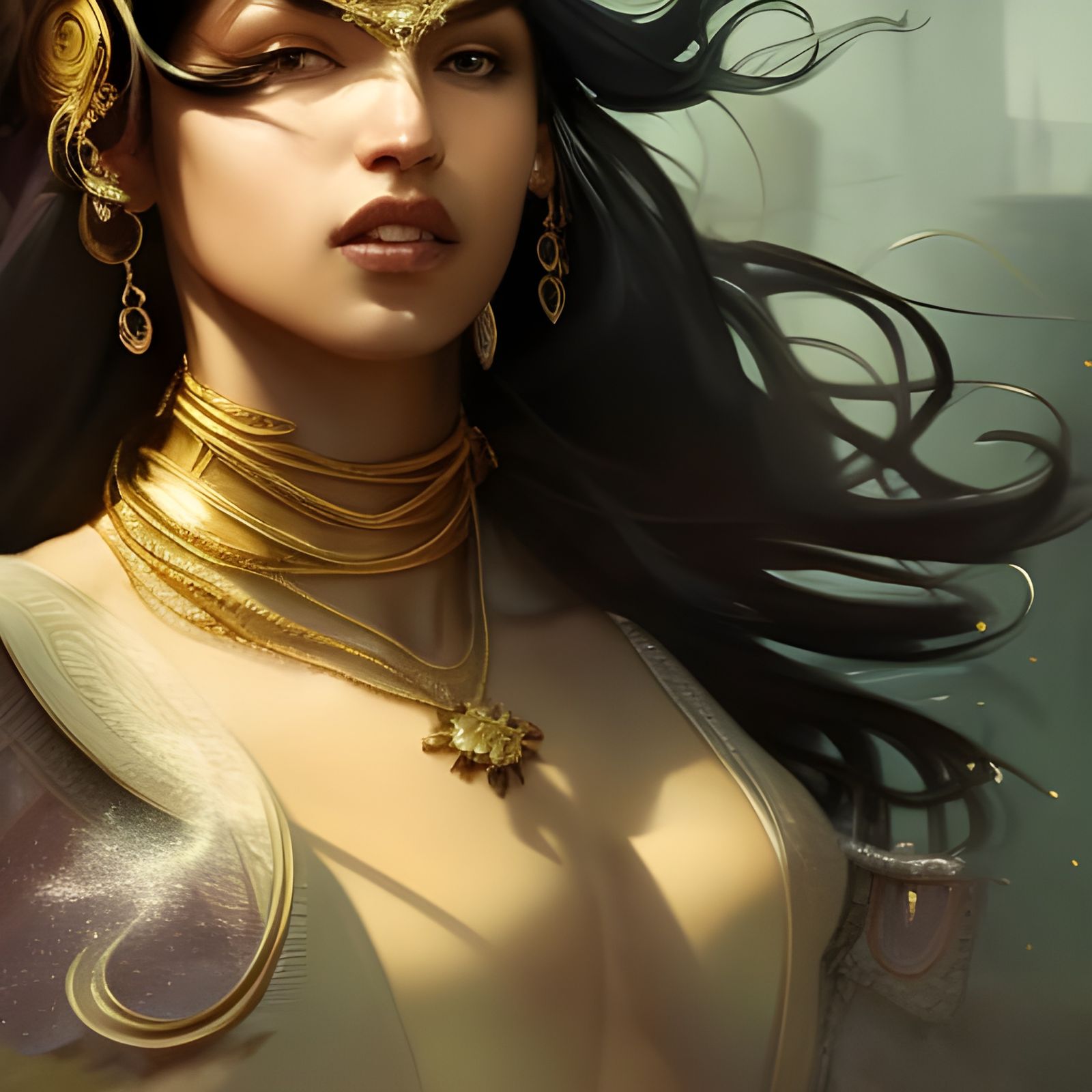 Kaileena, Empress of Time: Hyperdetailed Portrait
