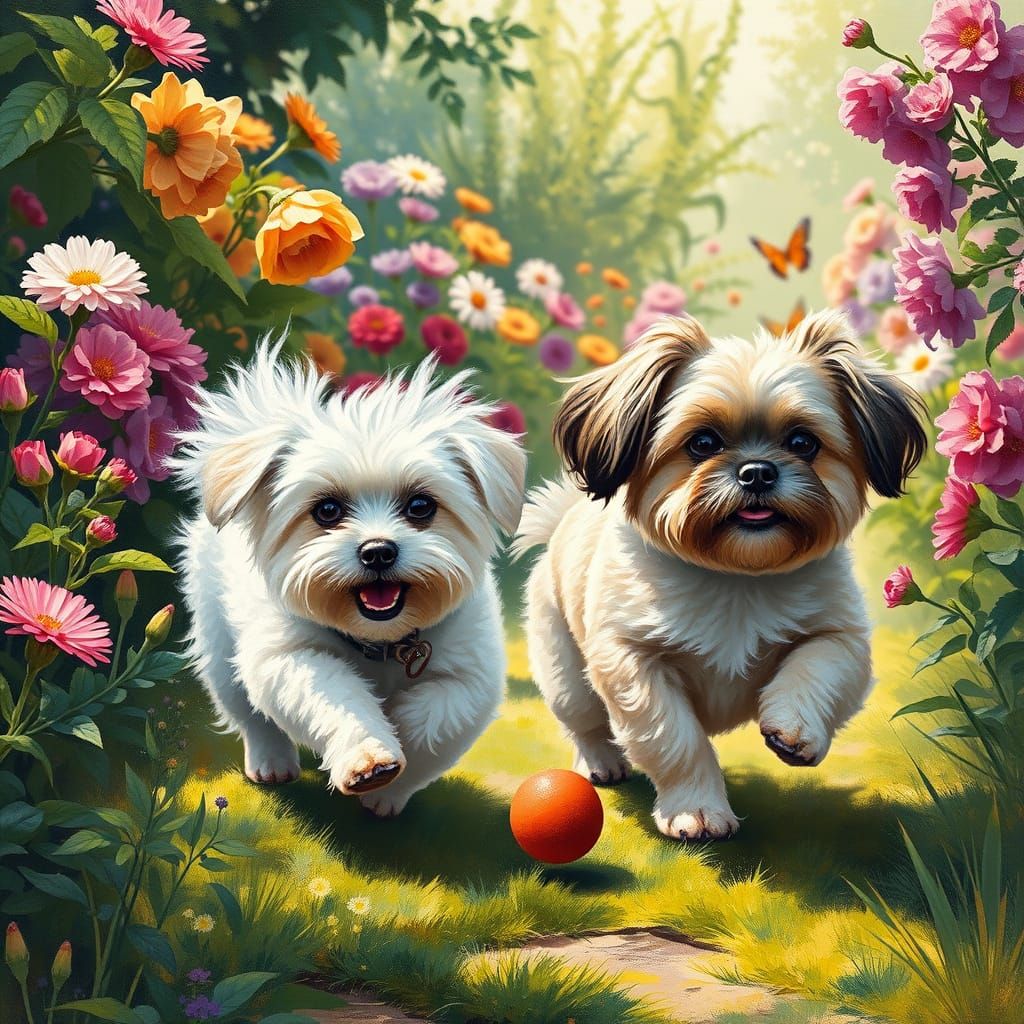 Having fun together