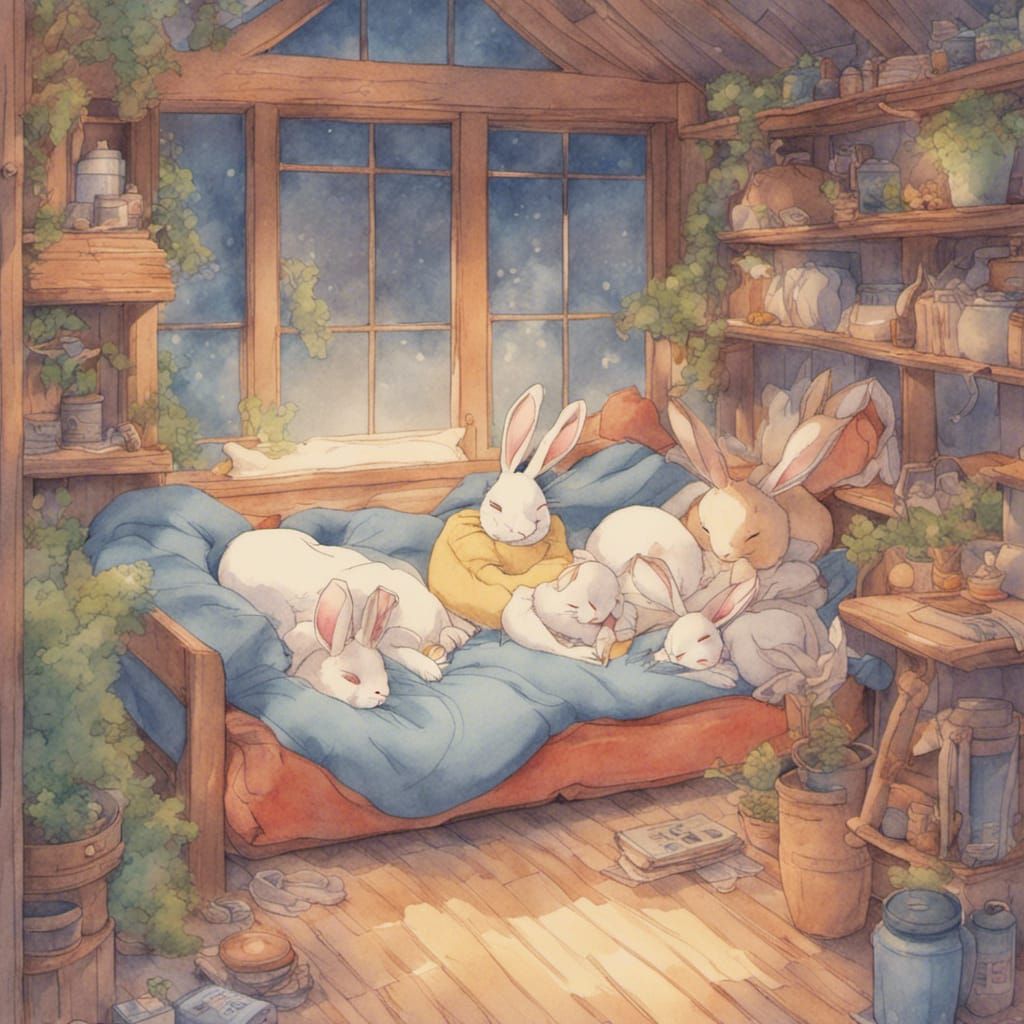 The Carrot family bedtime