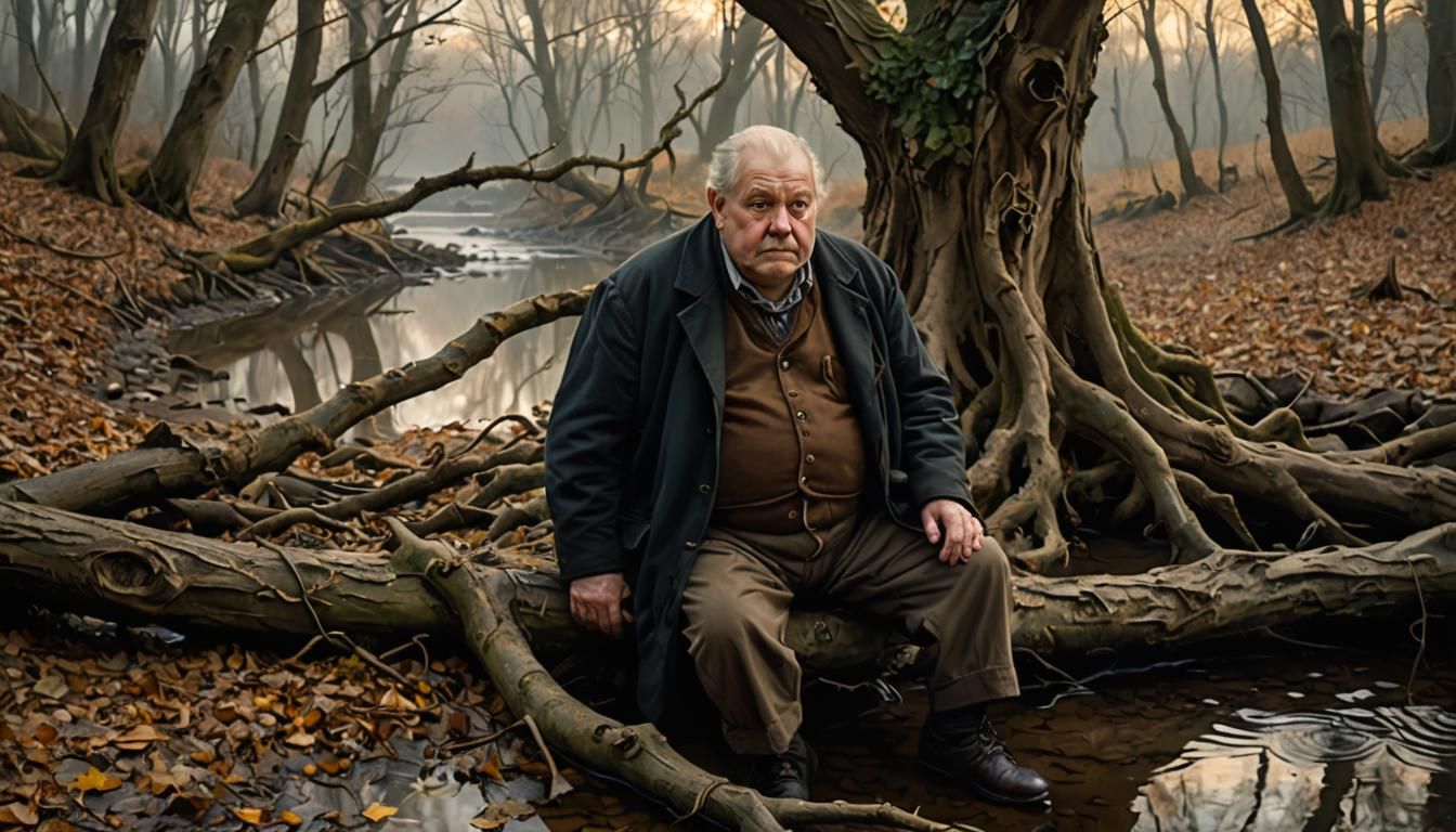 Dark Romanticism: Man Hanging from Sycamore Tree