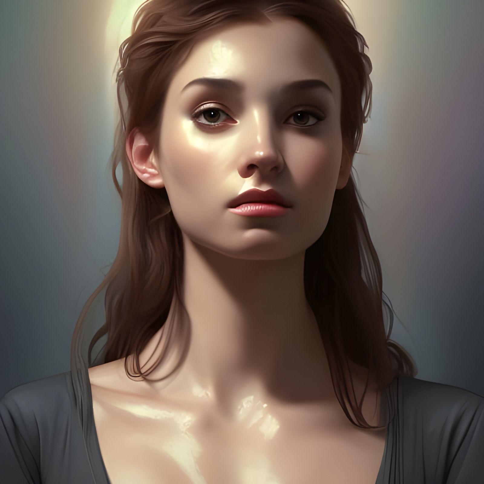 Detailed Portrait with Dynamic Lighting