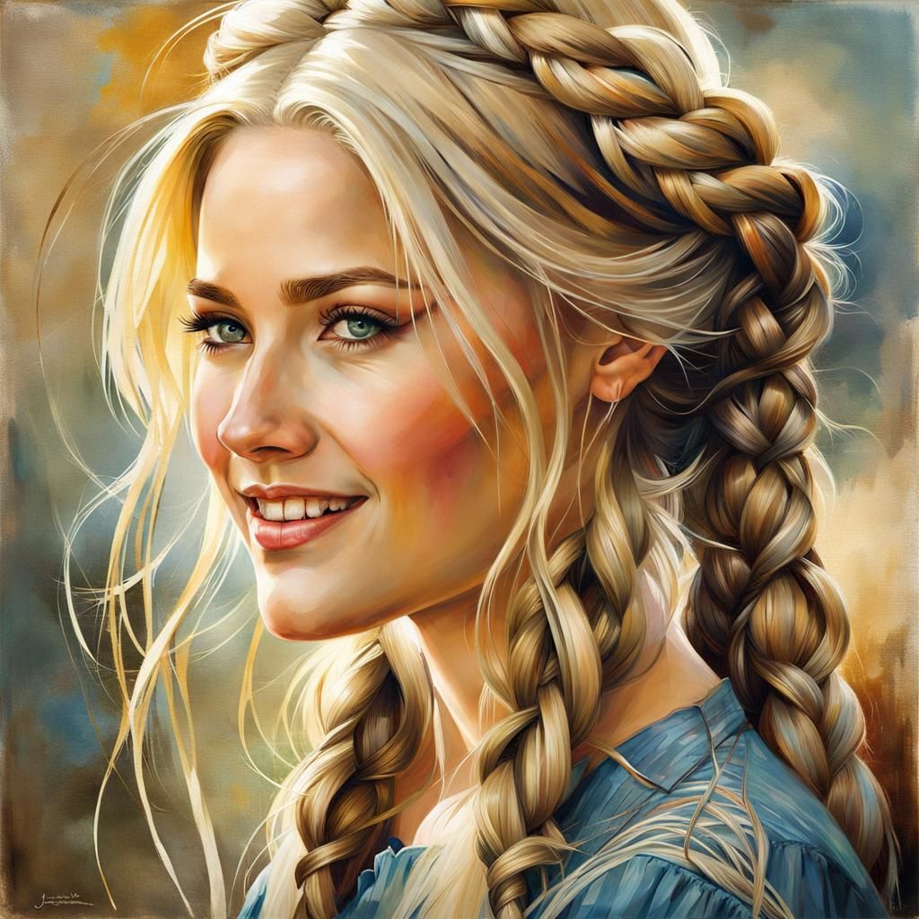 Stunning young American maiden