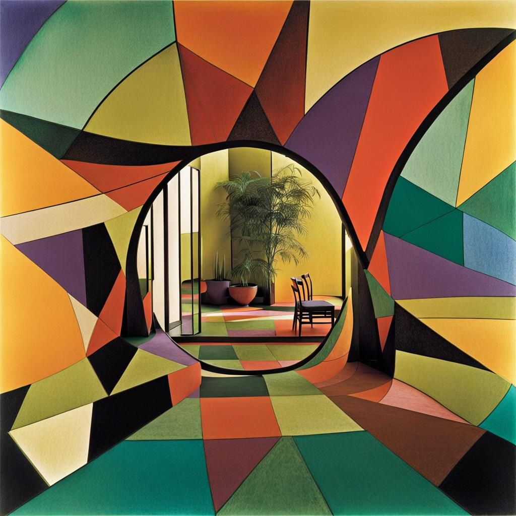 Surreal Luis Barragan Inspired House Interior