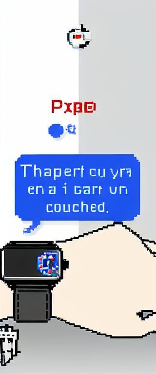 Pixel Art Talking Smartwatch from Parasite Days