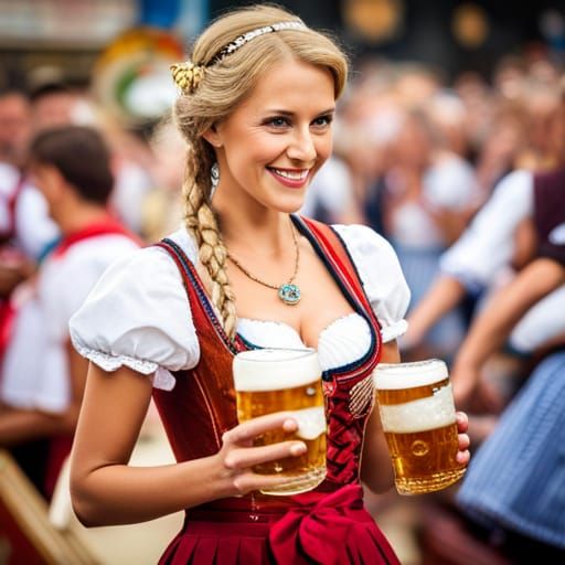 Oktoberfest with special double foam head!