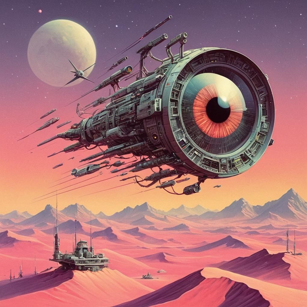 Sci-Fi Digital Art: Futuristic Dystopia