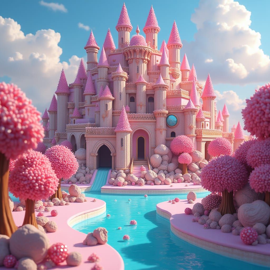 Sweet Island Paradise of Cakes and Candy