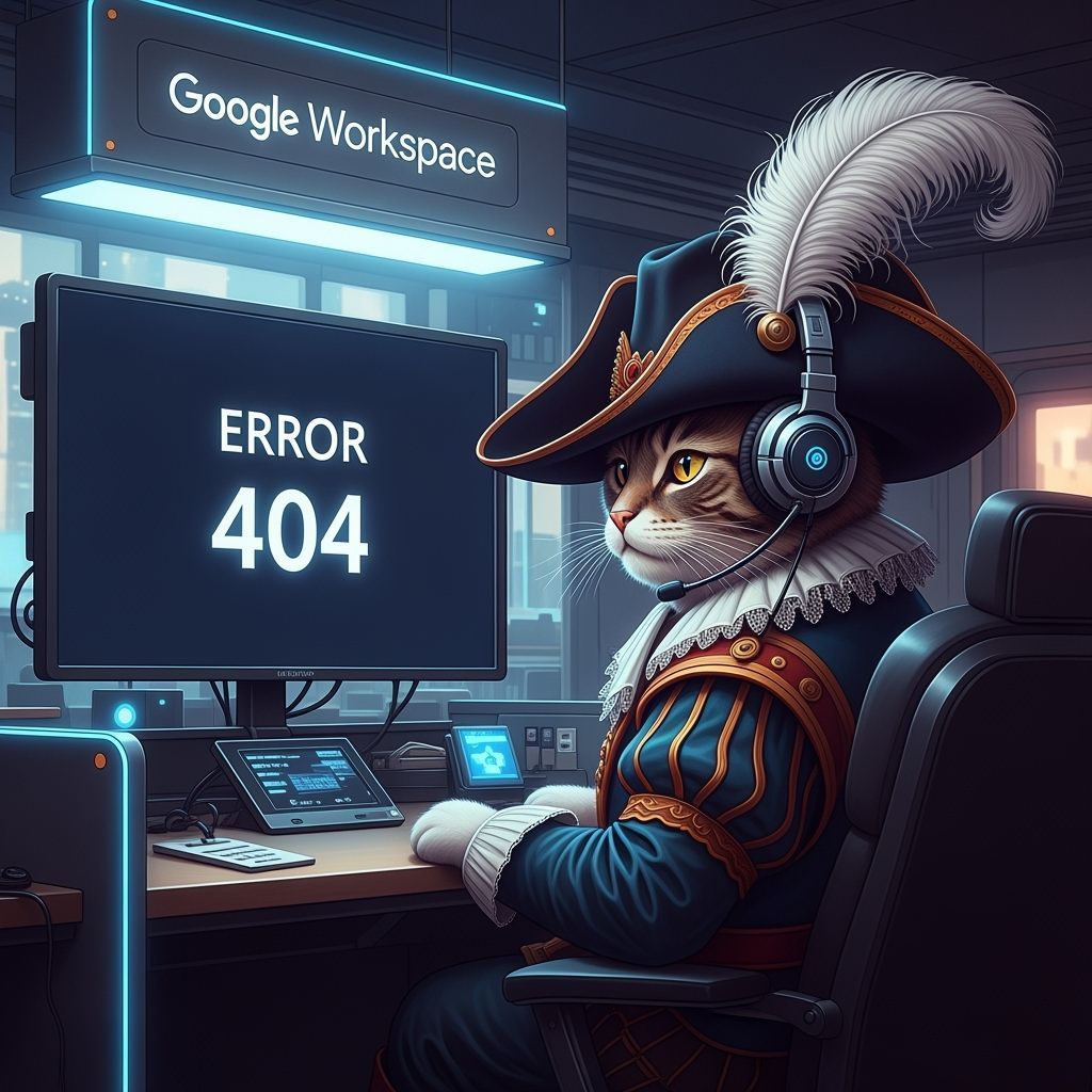 Musketeer Cat Chatbot Displays Error in Concept Art