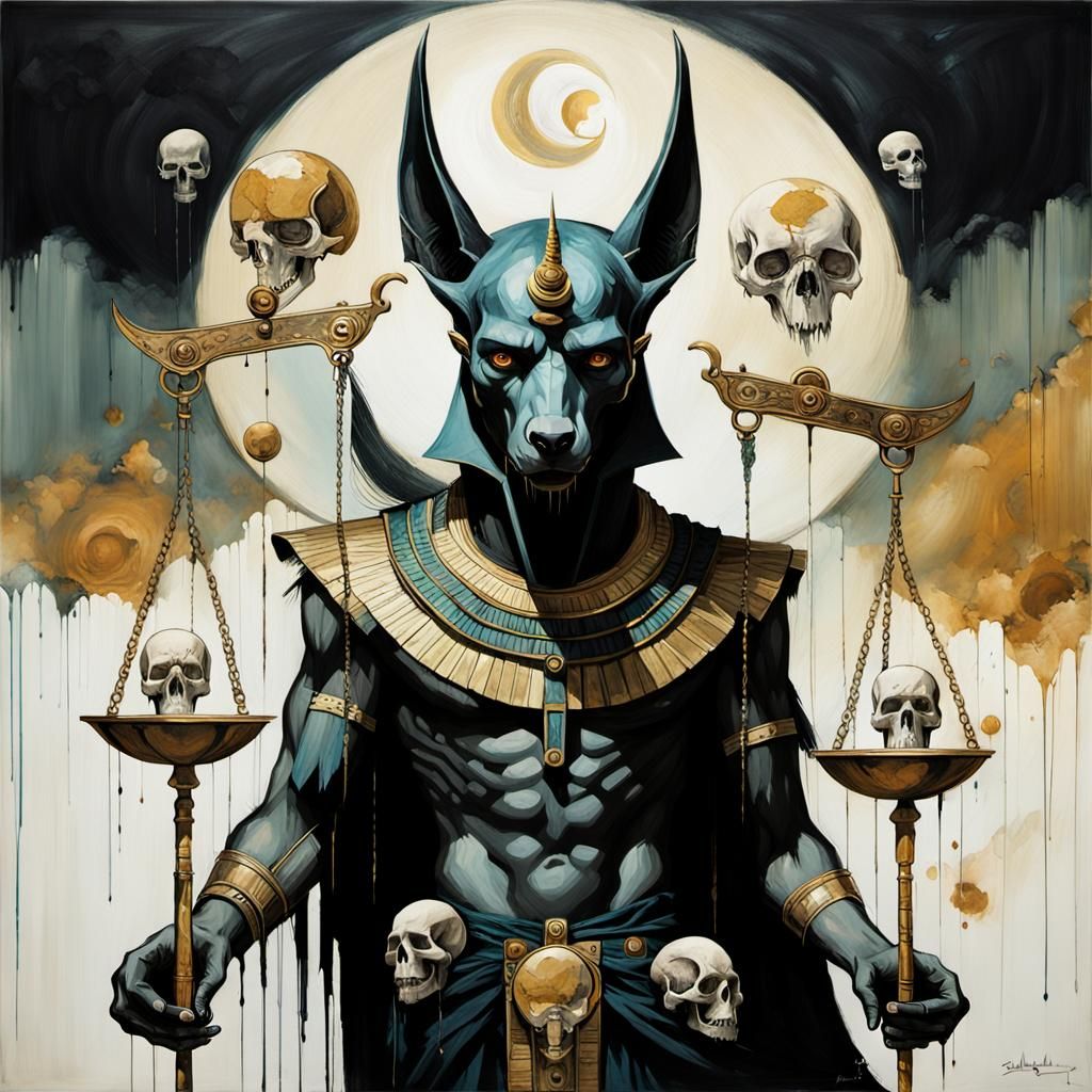 Anubis the god of death