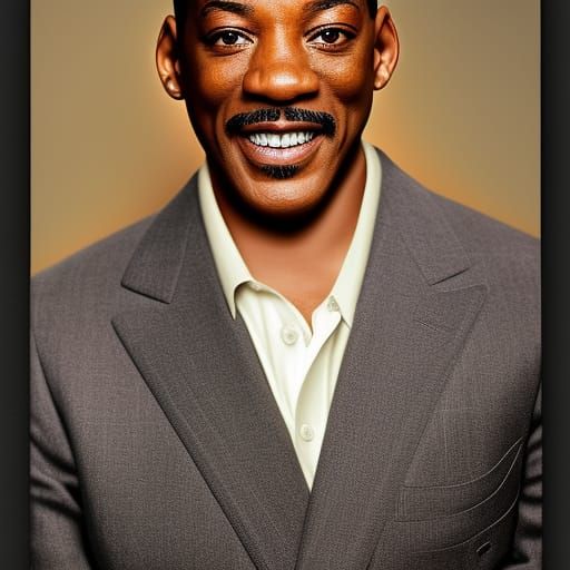 Combined Portrait of Eddie Murphy and Will Smith