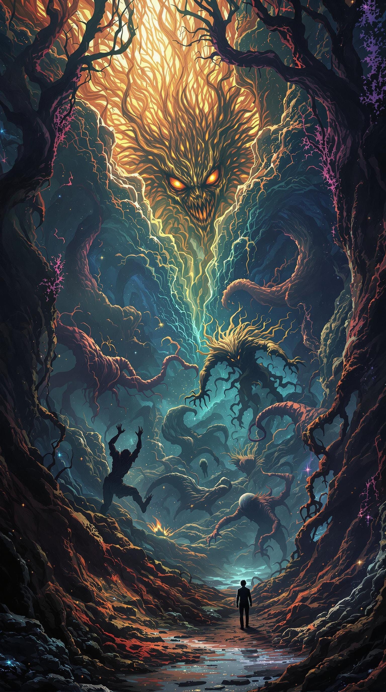 Eldritch Cosmic Horror in a Realm Beyond Mortal Comprehensio...