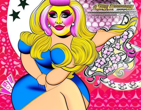 Kixxy and Trotskya: Comic Art by Dodson