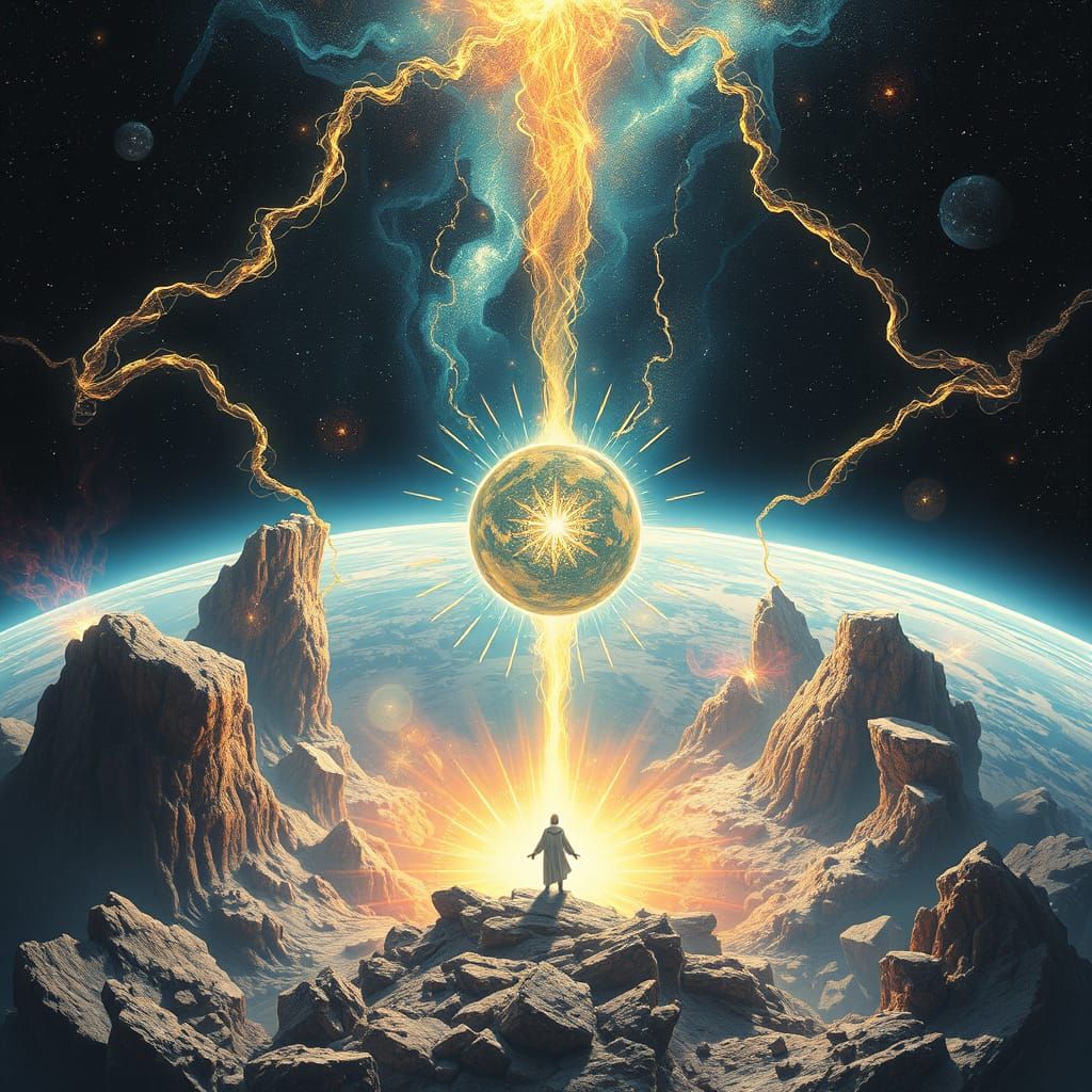 A World Unraveling as I Harness Cosmic Power