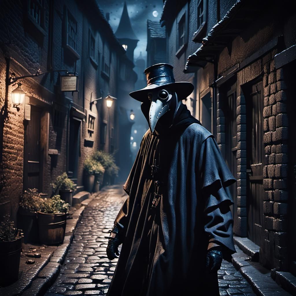 a Plague doctor