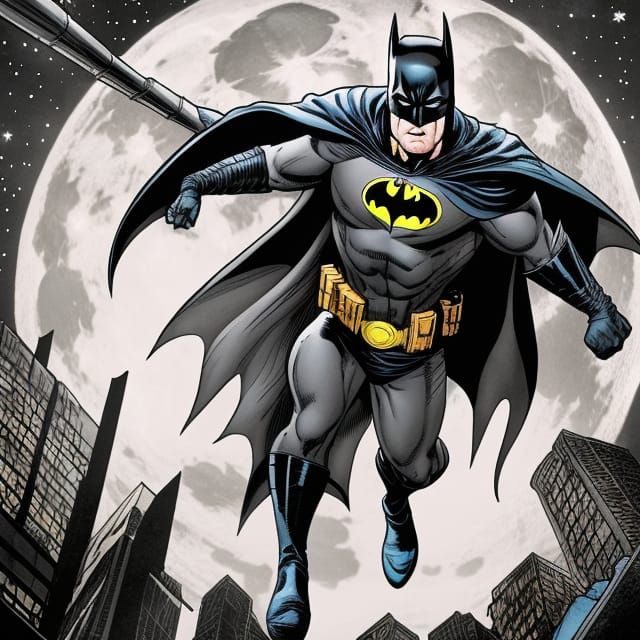 Full Moon Bats Drops In