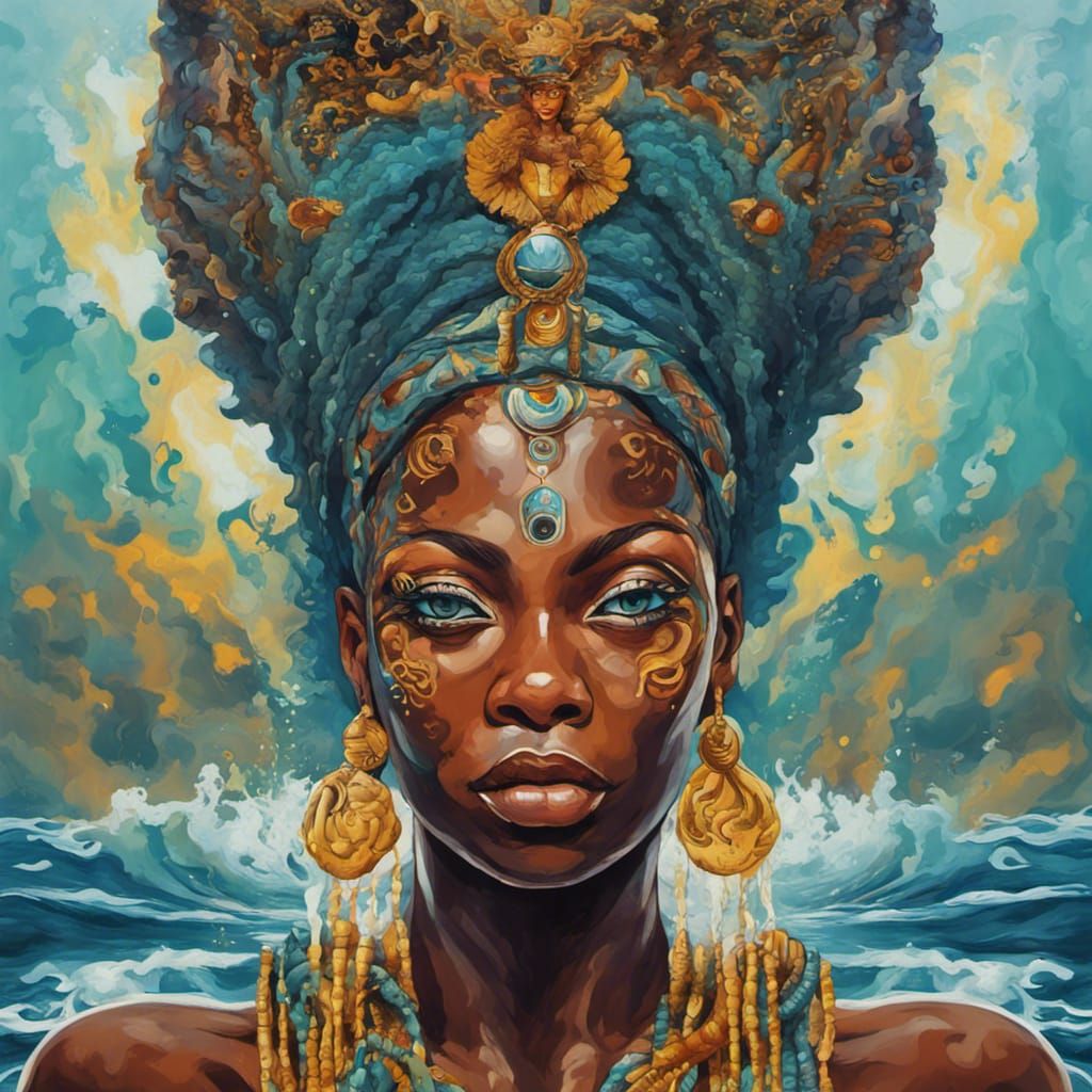 Olokun, ocean goddess