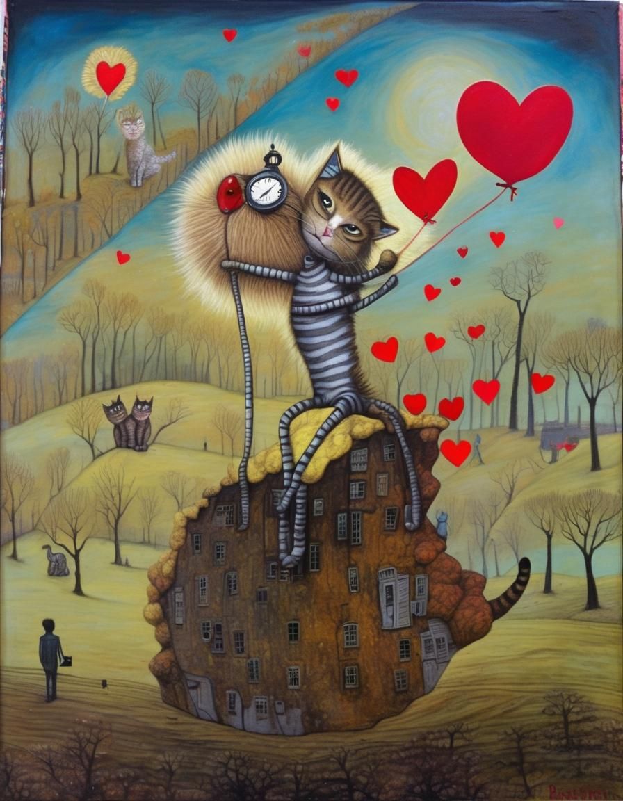 Long-distance relationship. Not easy.