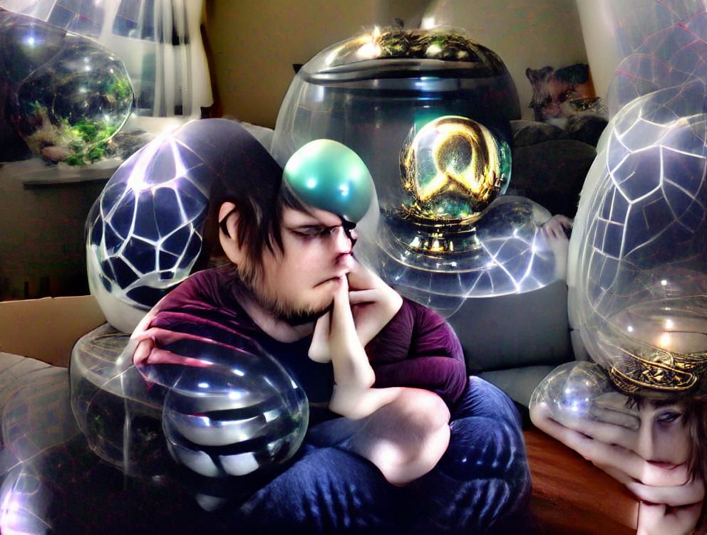 Pondering My Orb: An AI Interpretation