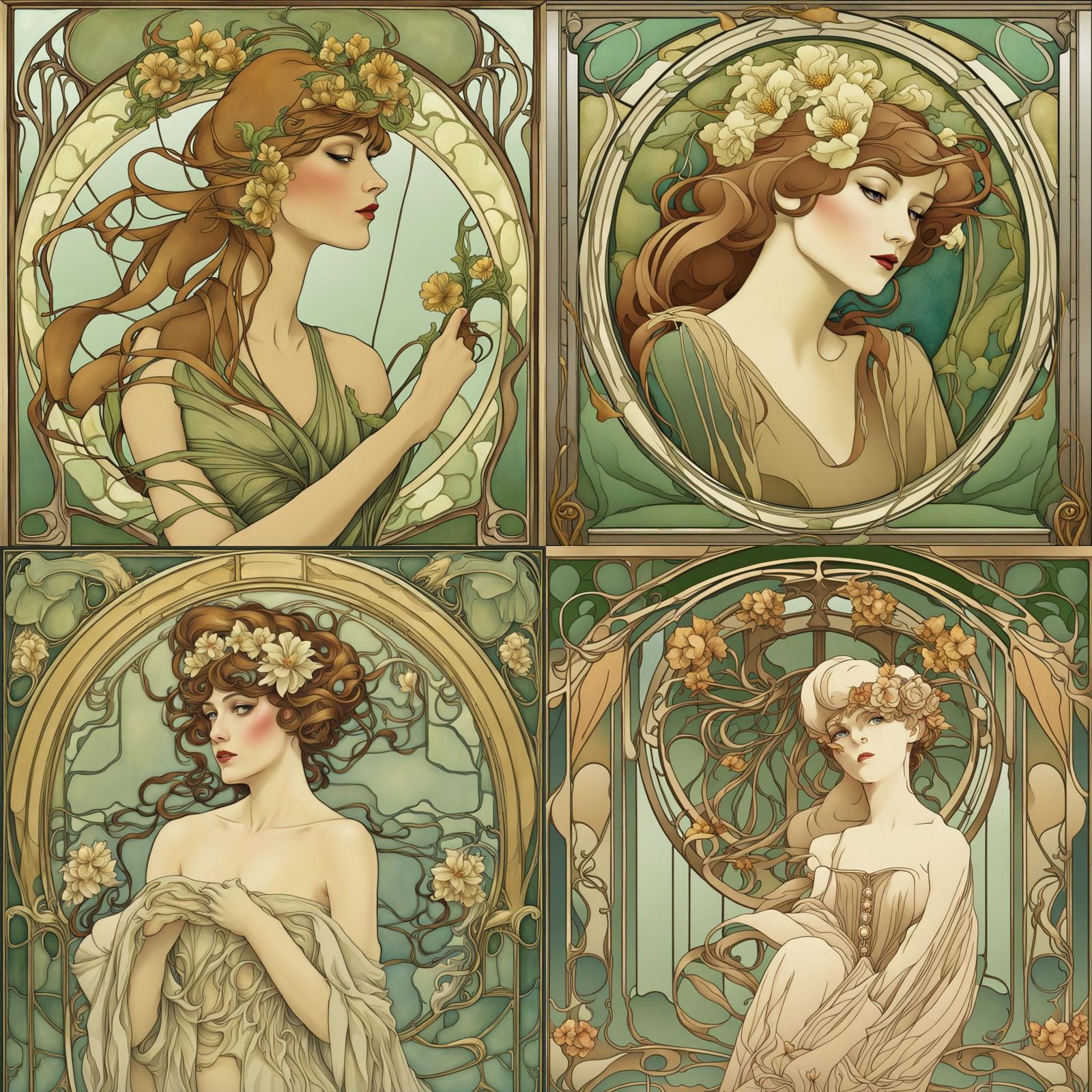 Elegant Art Nouveau Design