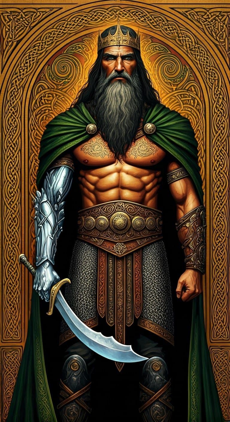 Nuada of the Silver Arm: Celtic King in Celtic Art