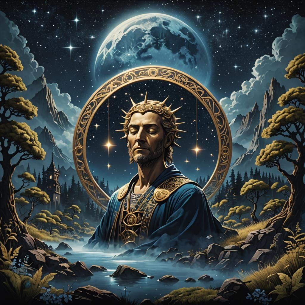 Sleep Token Inspired Album Cover in 8K