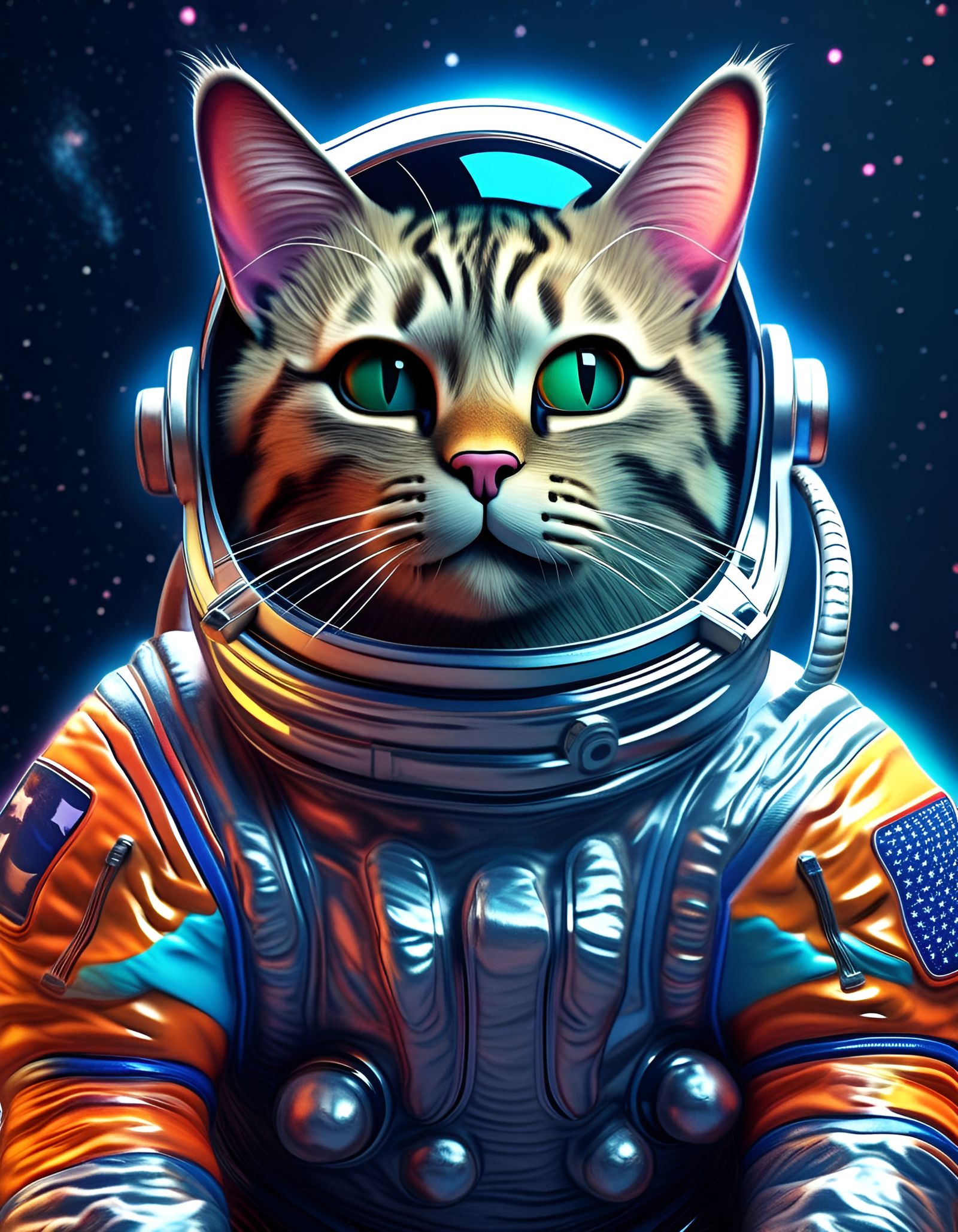 Astronaut Cat