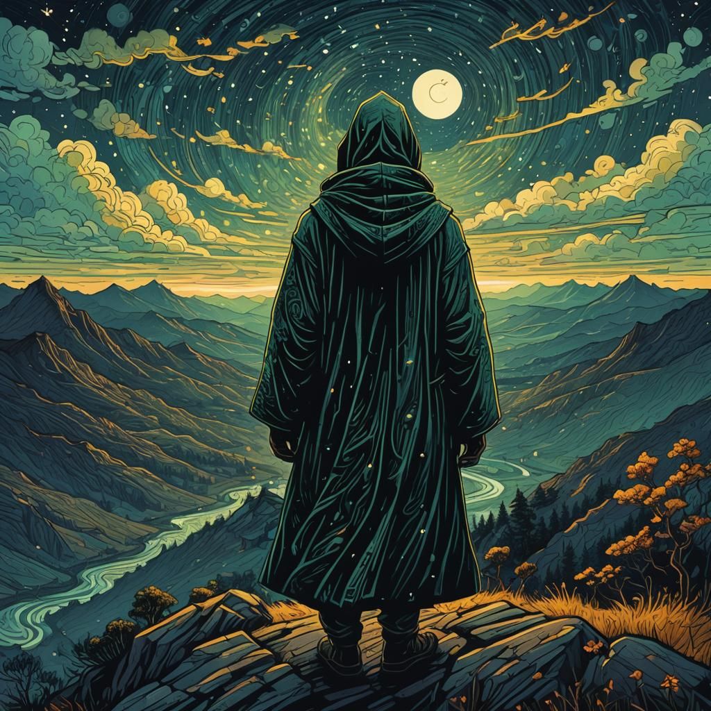 1 Kings 19:9 

There he went into a cave and spent the night...