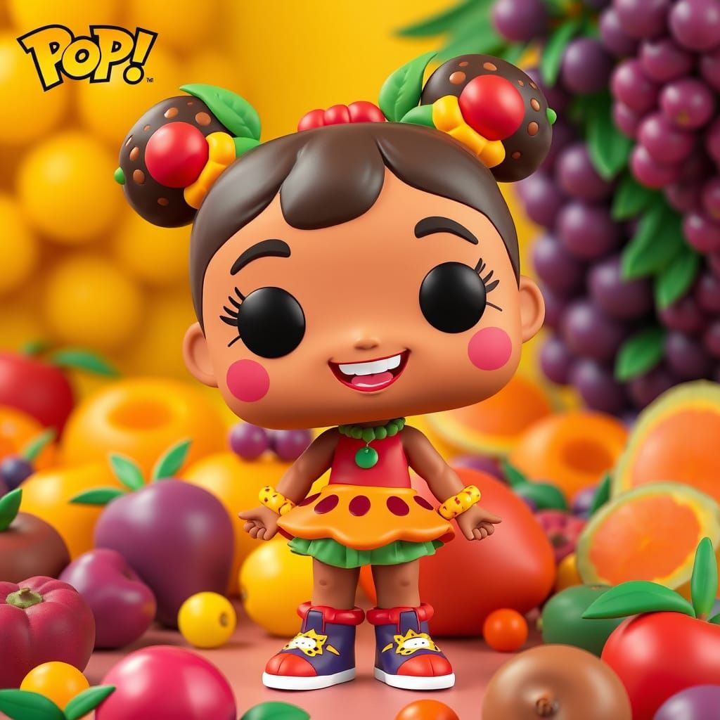 Funko Pop Figure Disney Kumba the Girl from the Series The Fruits