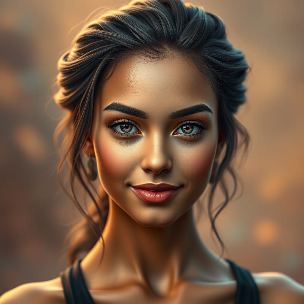 Regal Fantasy Portrait in Intricate Detail