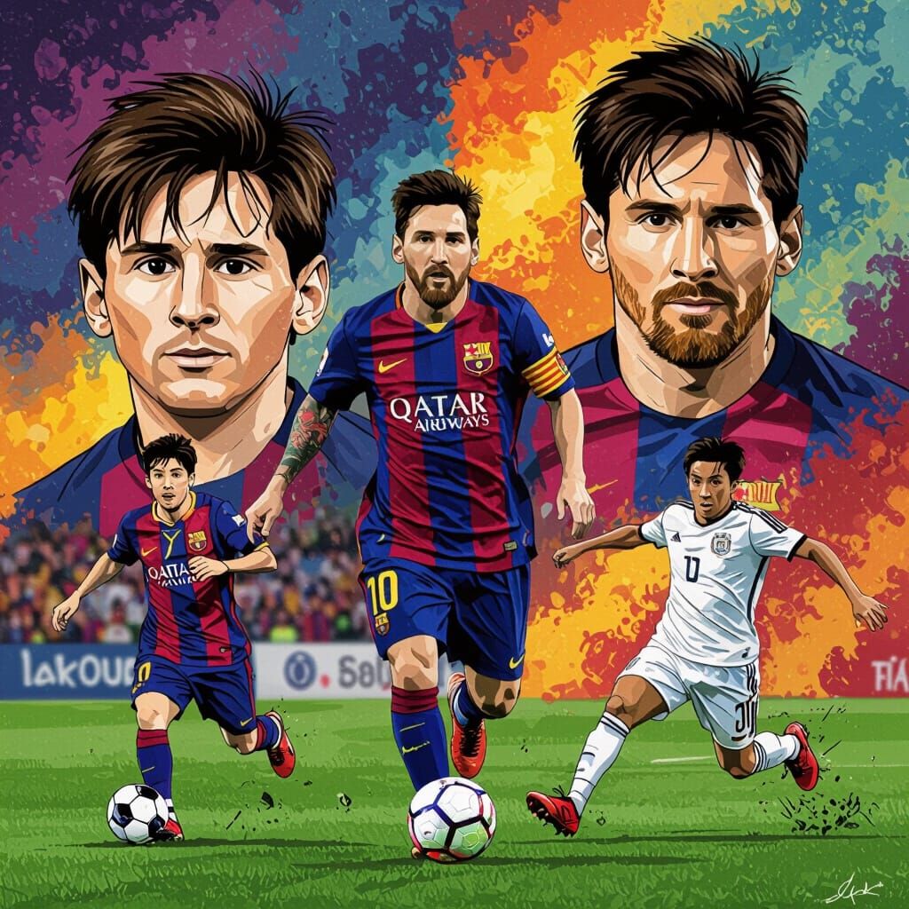 Lionel Messi: A Life in Football, Manga Style