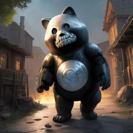 Molten Iron Starry Night: Abstract Expressionism