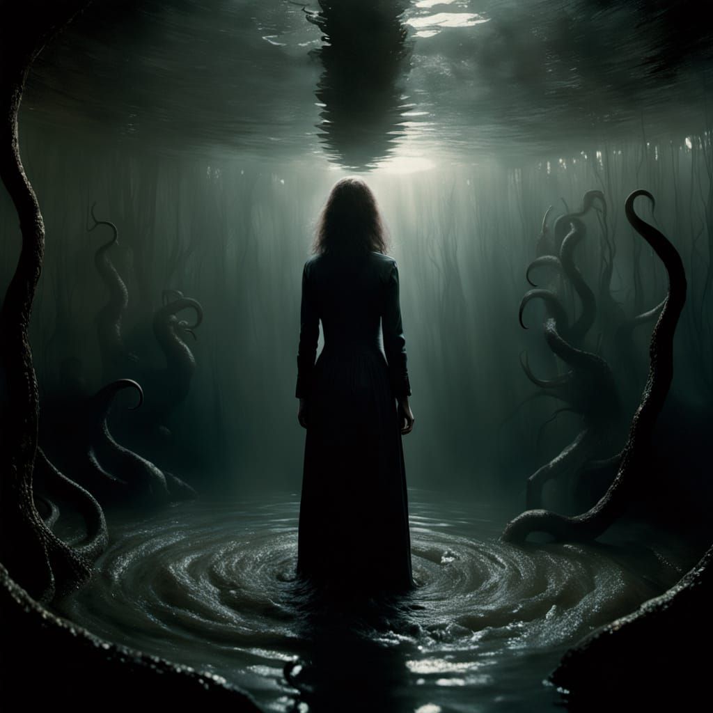 Surreal Depths in Hazy Water