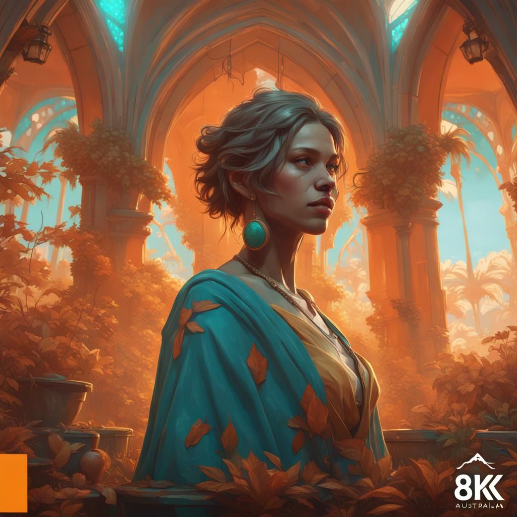 Australia Concept Art in Dynamic Lighting