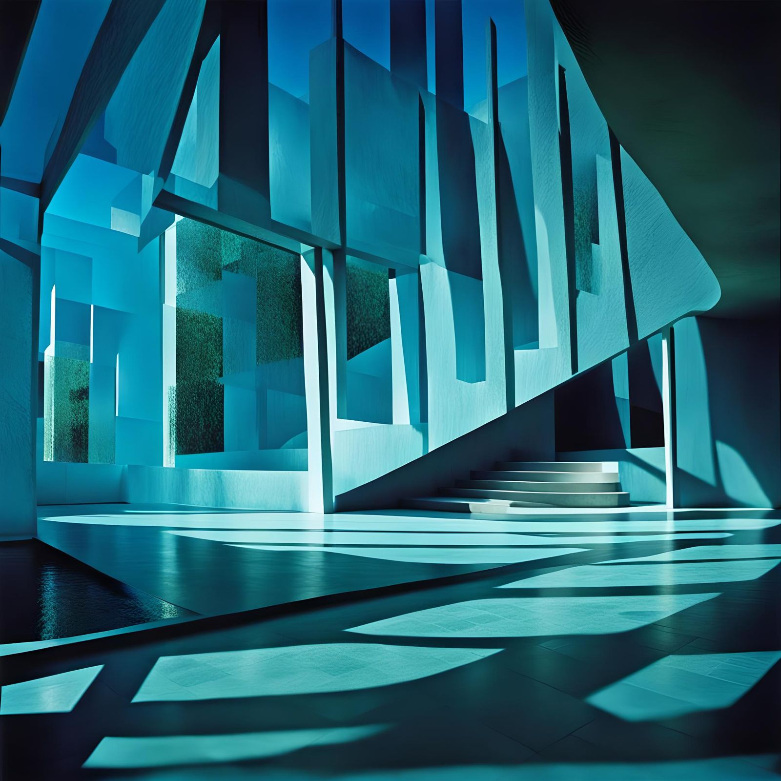 Modernist Interior Inspired by Luis Barragan