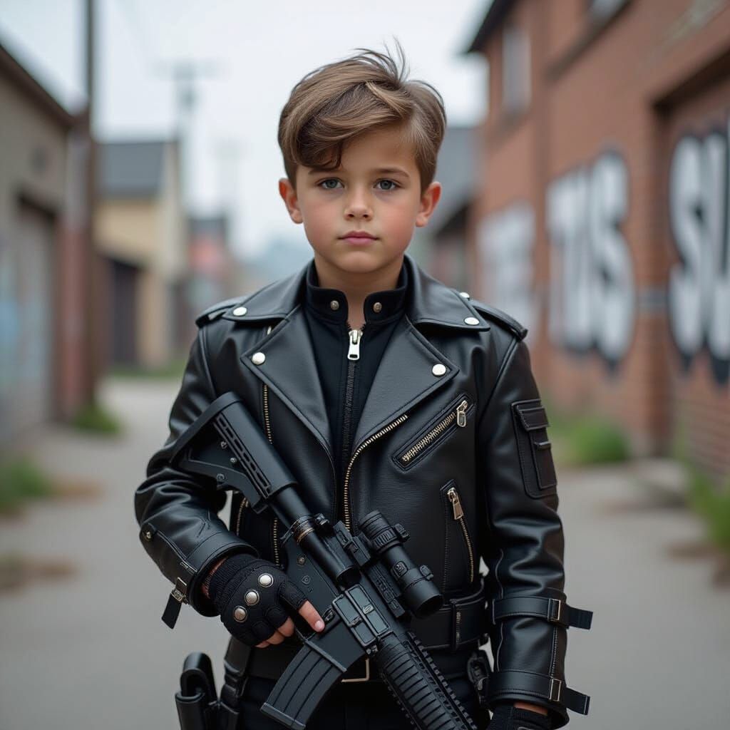 Gothic Military Youth in Call of Duty