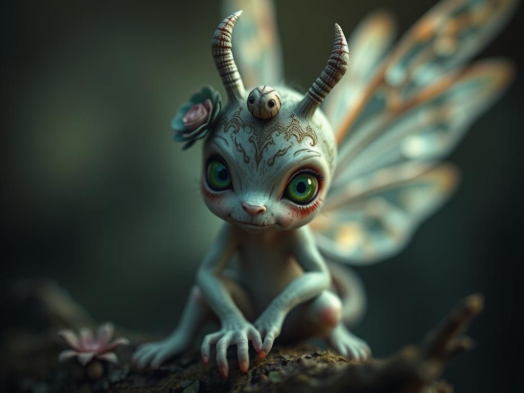 Adorable Fairy Creature by Alexander Jansson Style