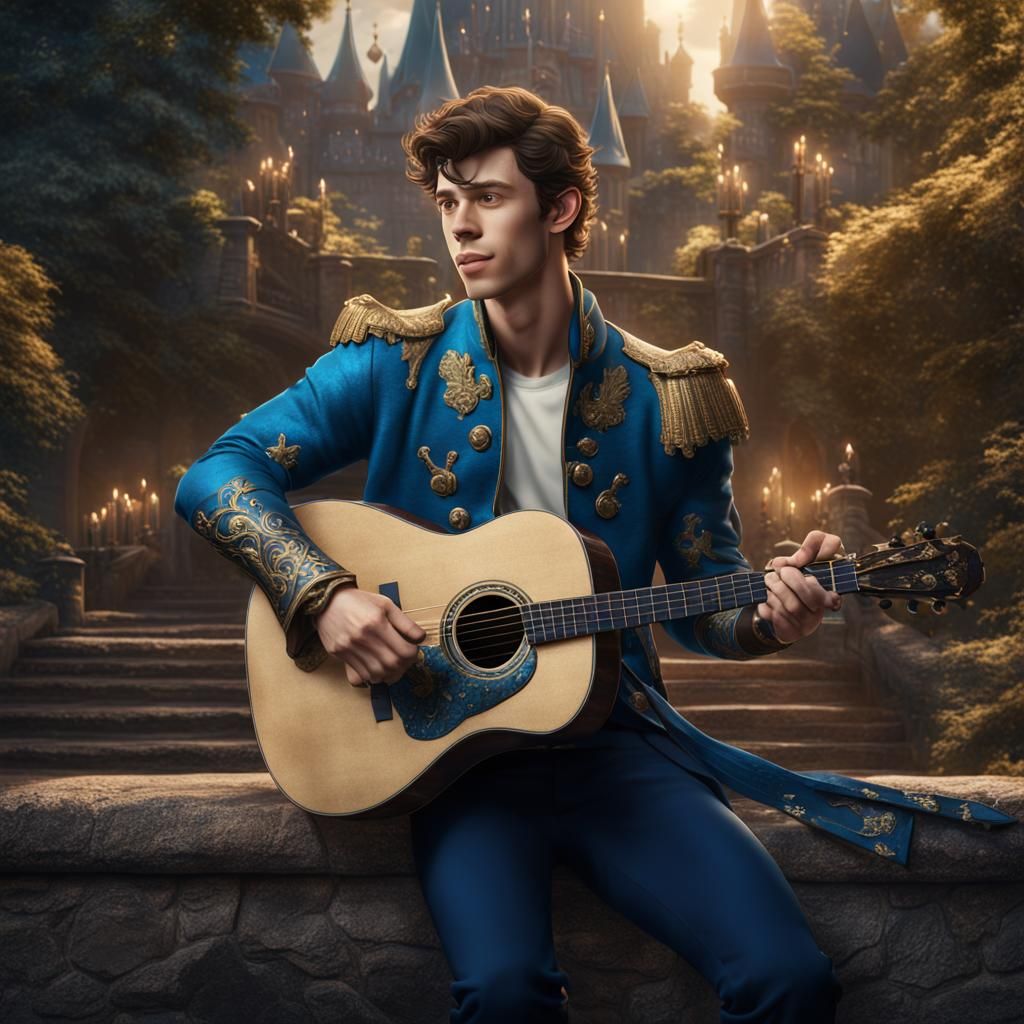 Shawn Mendes as a Disney Prince