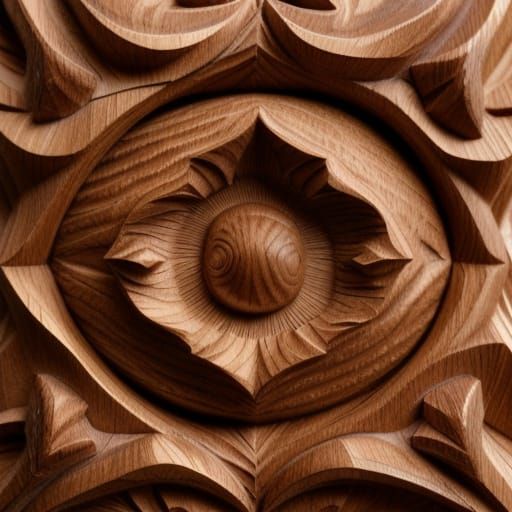 Intricate Wood Sculpture of a Puppet