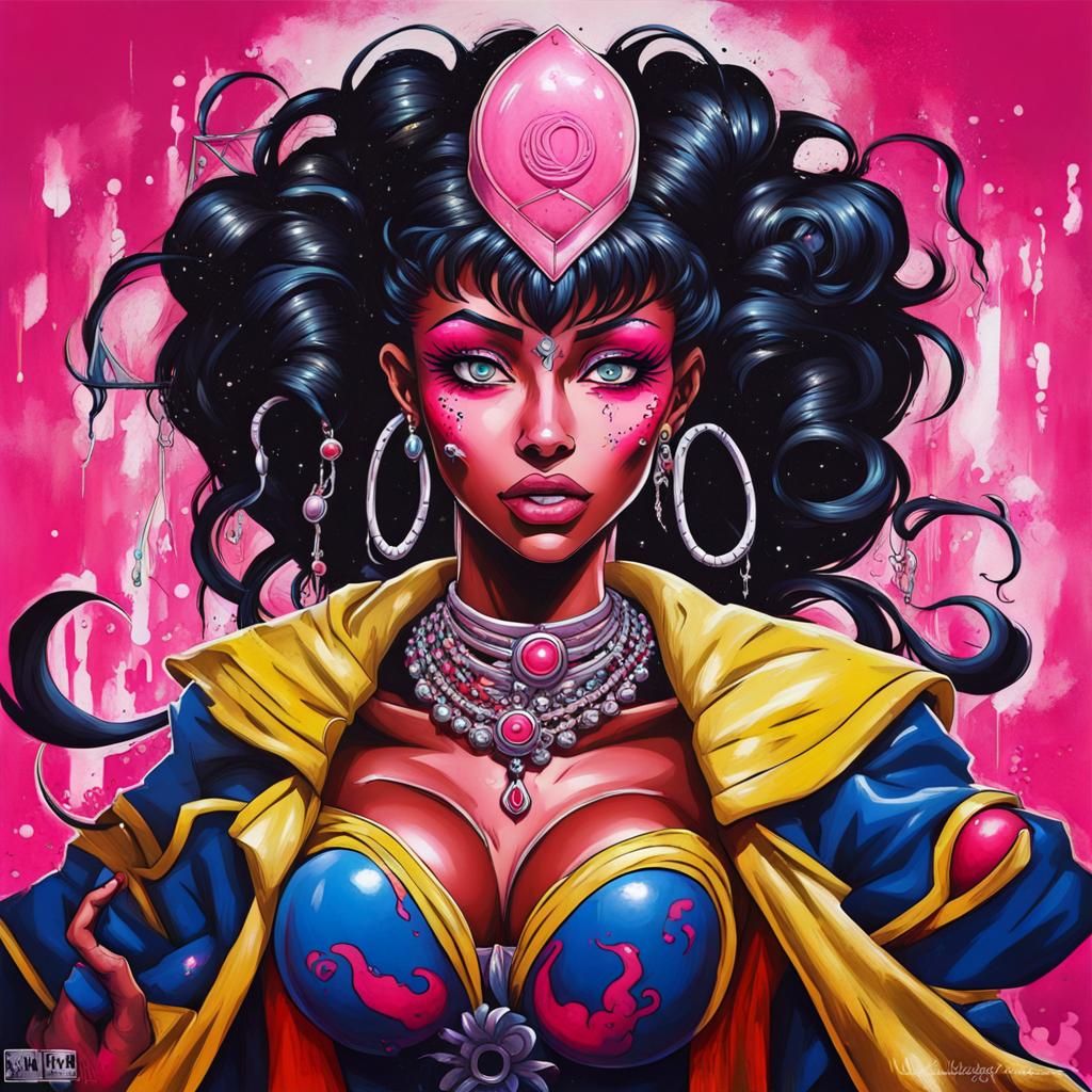 Wicked Lady From Sailor Moon As A Haitian Vodou Manbo