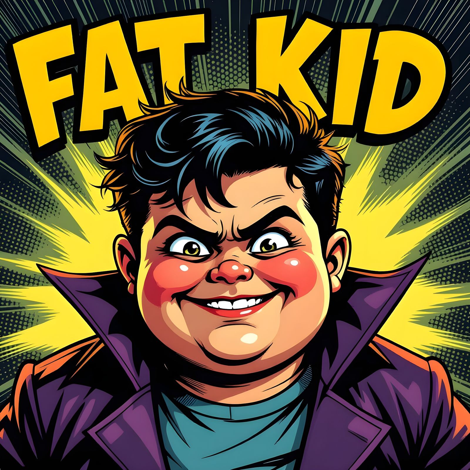 Villainous Character Study in Realistic Style