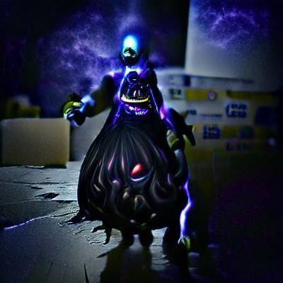 AI Generated Image From Empty Prompt