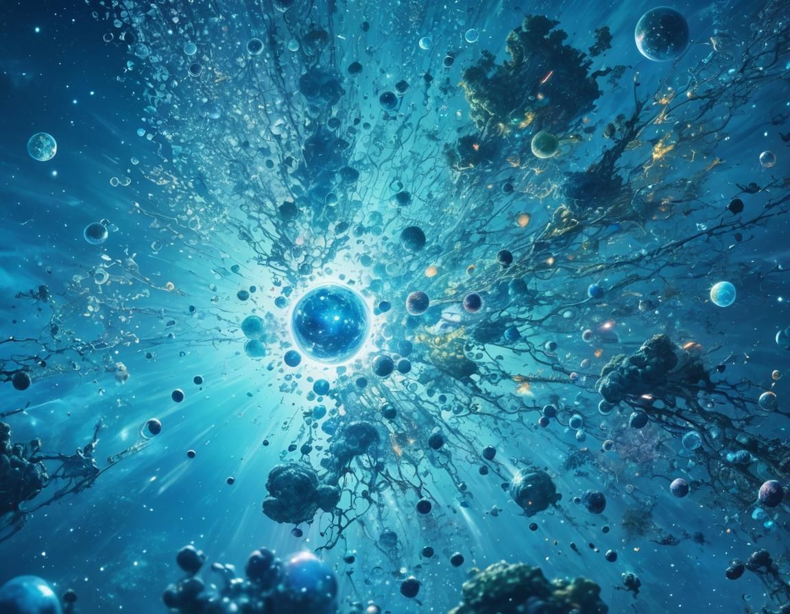 Galactic Bubble: Epic Digital Matte Painting