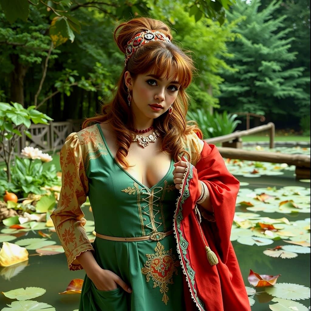 Abstract Twisting Forms in Shades of Red