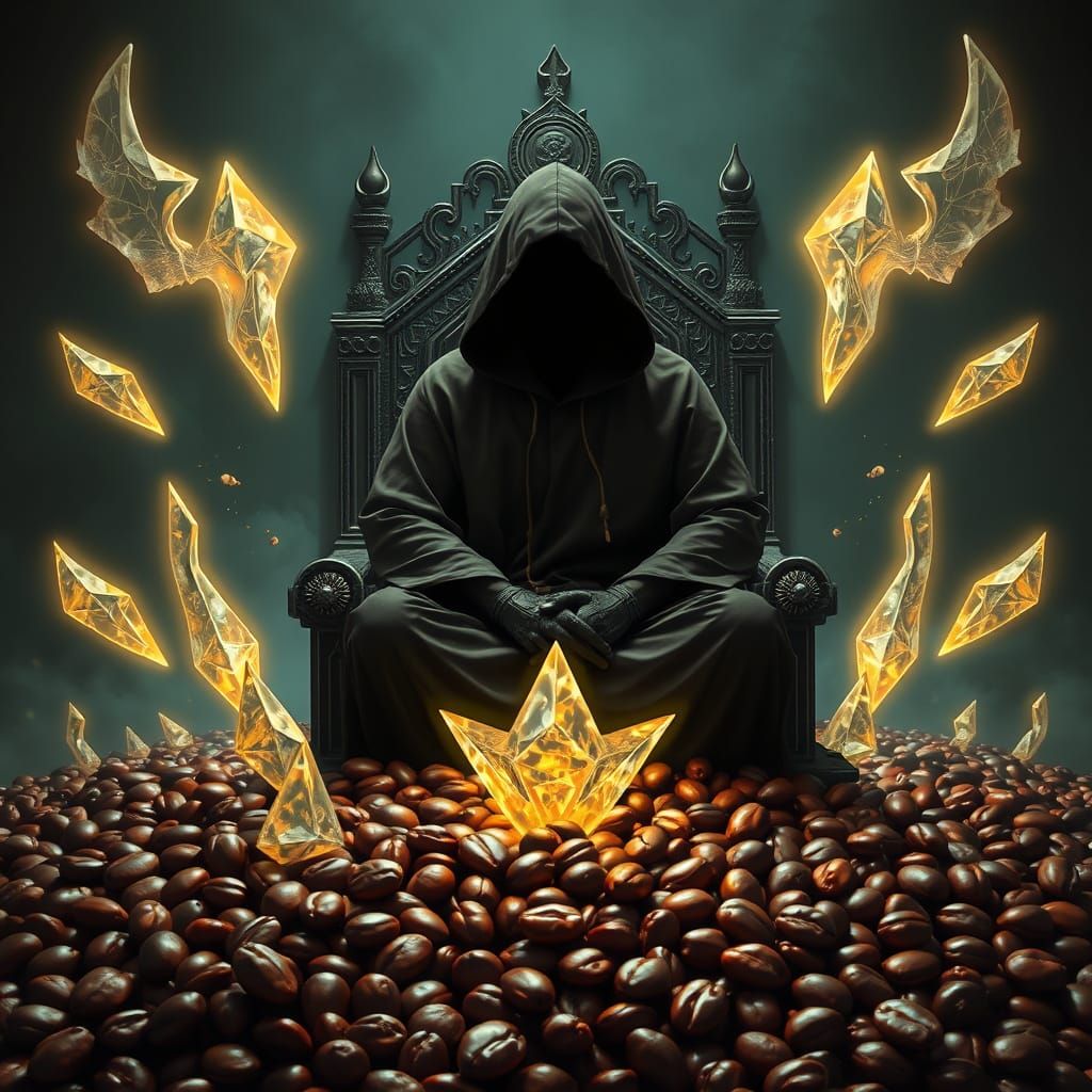 Chocolate Oracle on Cocoa Bean Throne