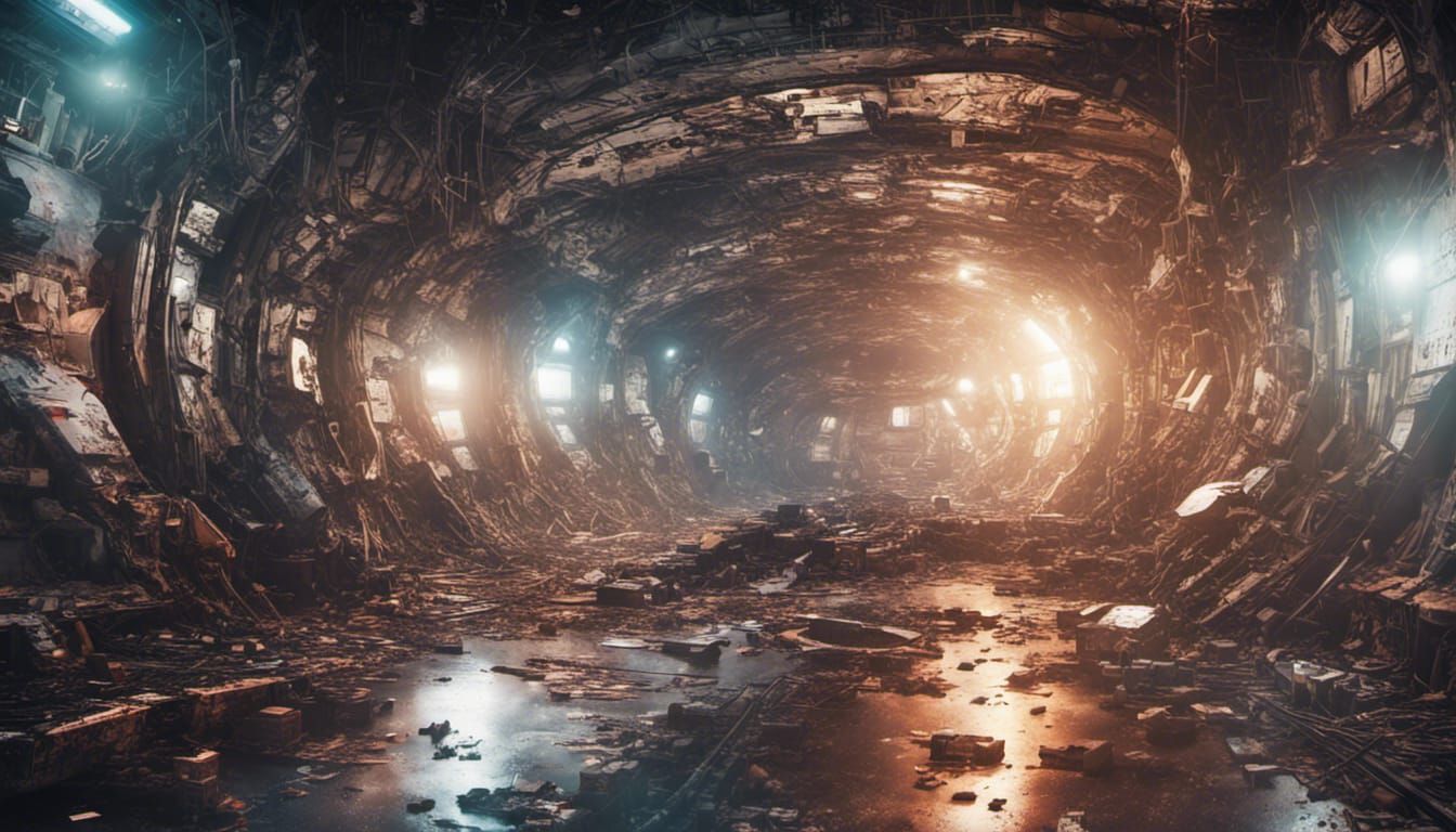 Cleaning the bay after the party sux