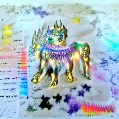 Iridescent Astral Guardian: Star Demon Concept Art