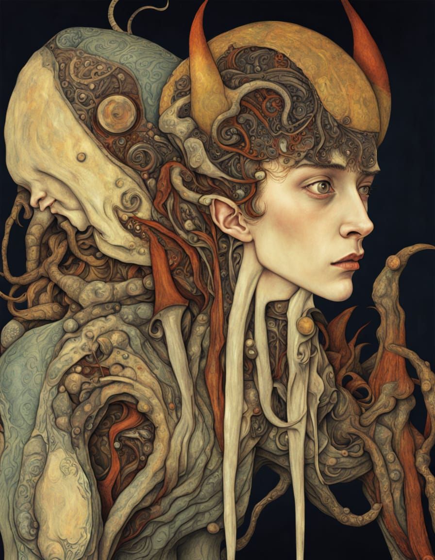 Self-Aware Machines In Dystopian Surrealism