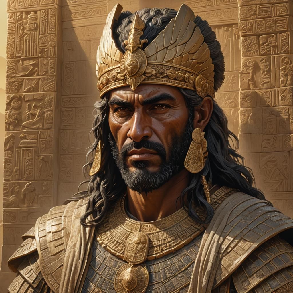 Ancient Royal Warrior in Modern Mesopotamia