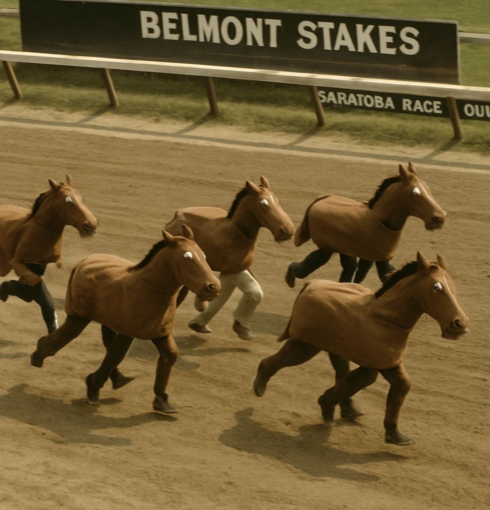 The Belmont Stakes!  The third and final round of the Triple...